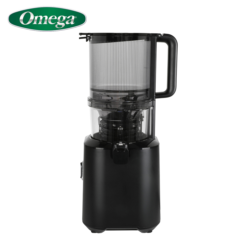 Omega Juicers Time Saving Cold Press Batch Juicer OMJCSMVBBK33B, , large
