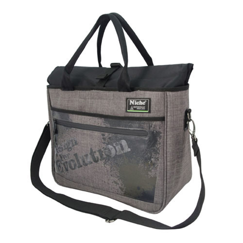 【Niche 樂奇】捲蓋式防水托特包 公事包 手提包 N-5213, , large