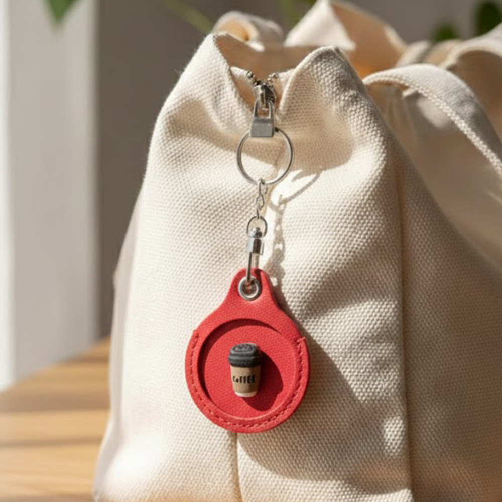 門禁磁扣卡套 pu皮革 客製化 雷射刻字 磁扣 感應扣 鑰匙套 感應卡套 磁卡 卡套