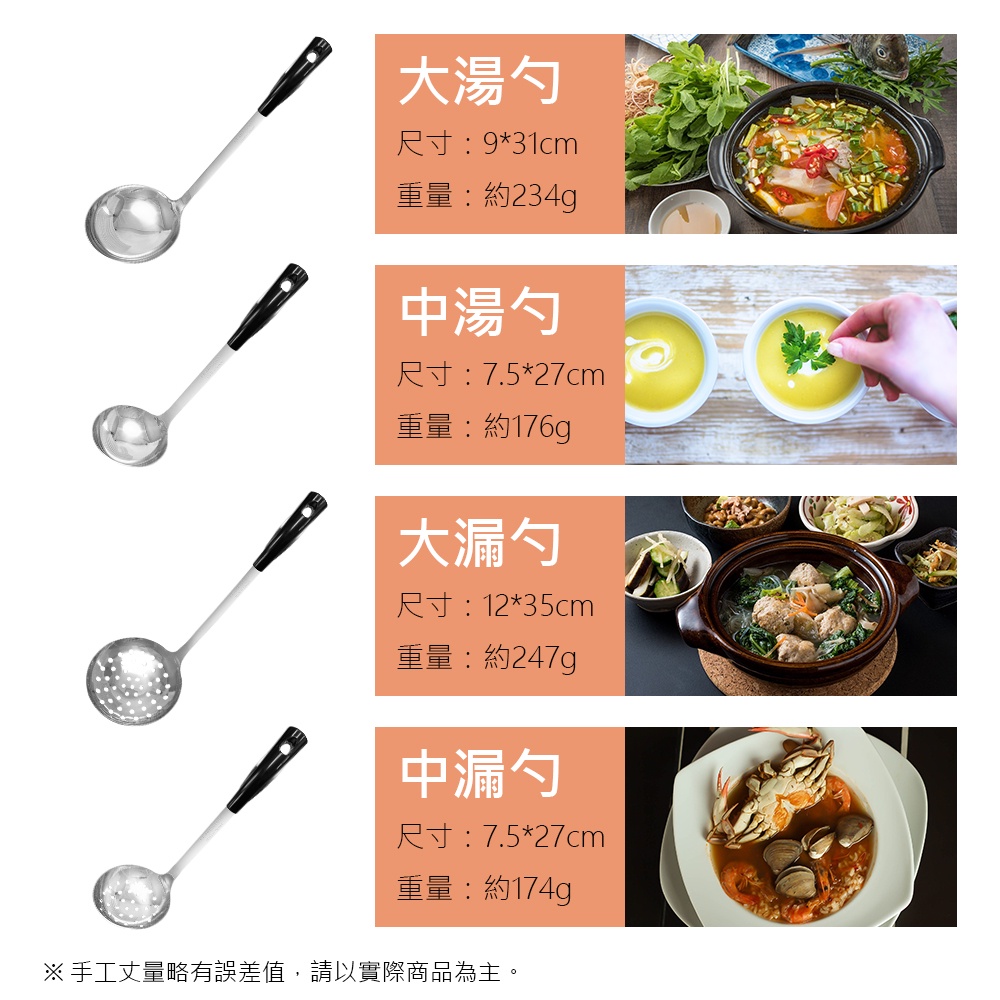 CLARE 可蕾爾 晶鑽316不鏽鋼小五金廚房料理用具 中華洞鏟-Leidea樂德兒, , large