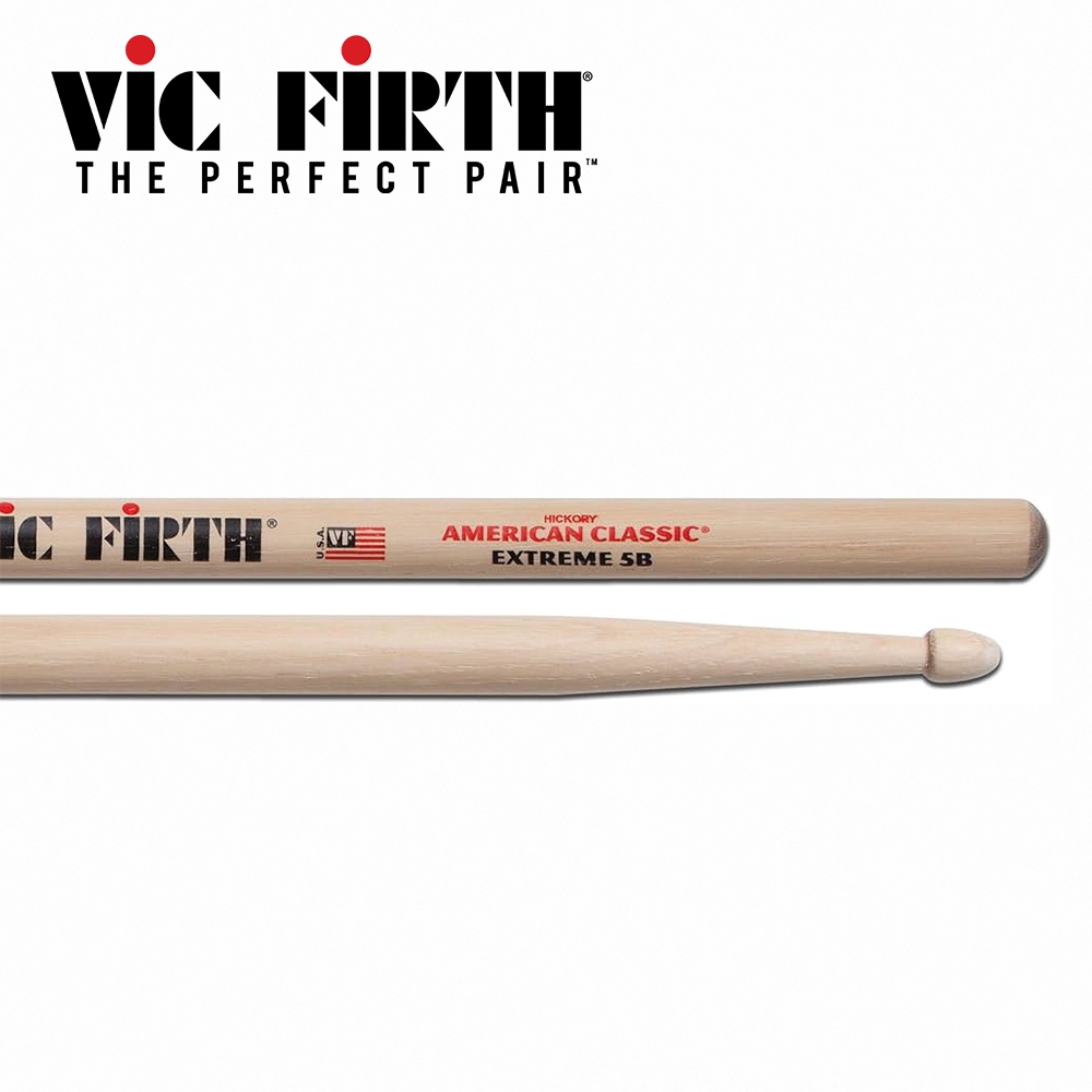 VIC FIRTH X5B 胡桃木鼓棒【敦煌樂器】, , large