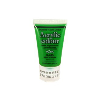 MONA蒙納 S-403 壓克力水彩顏料(綠) 25ml, , large