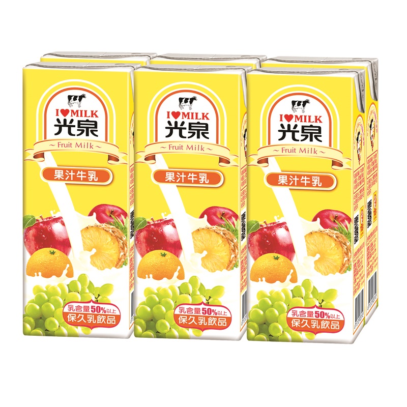 Kuan Chuan Fruit Flavor Milk, , large