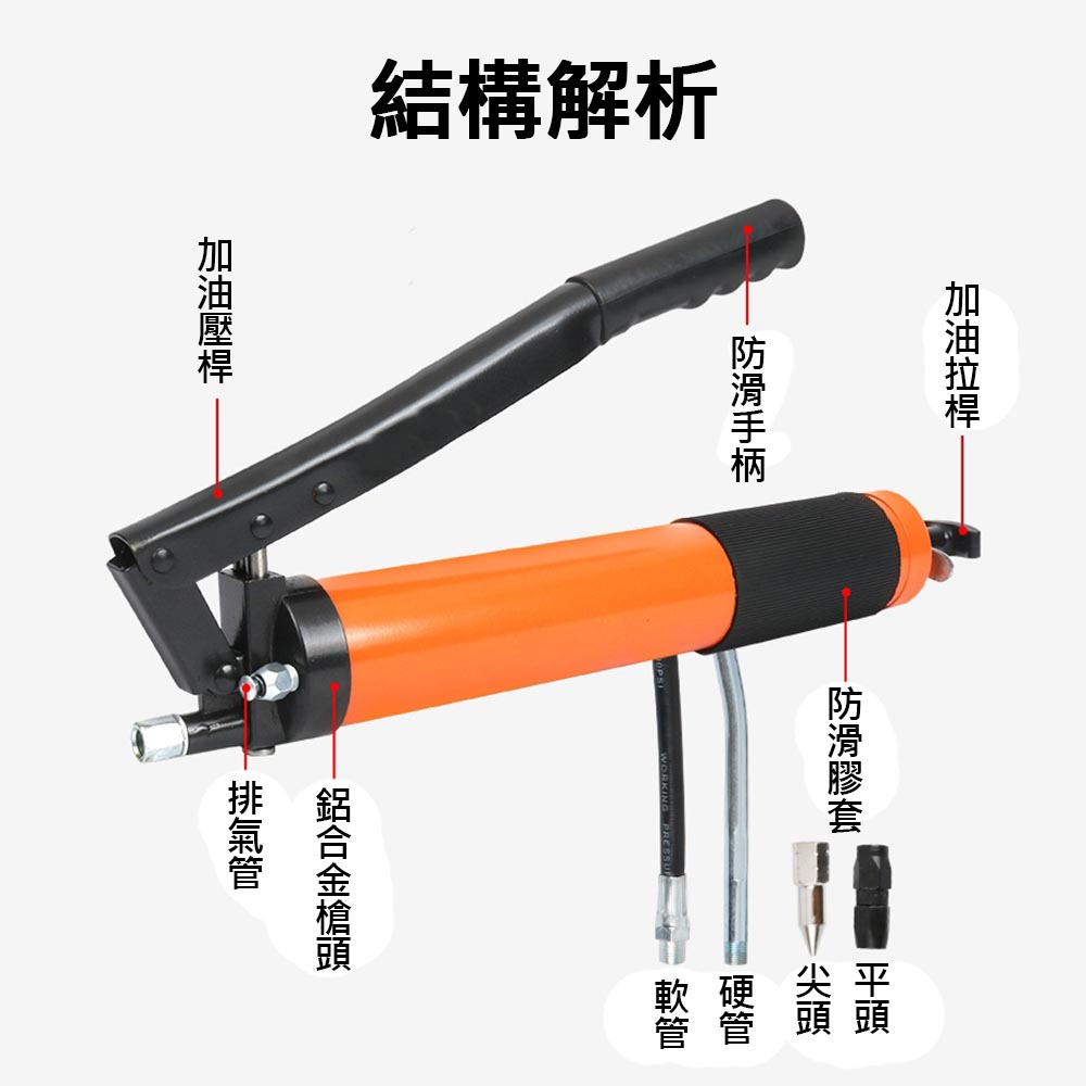 Butter gun double, , large