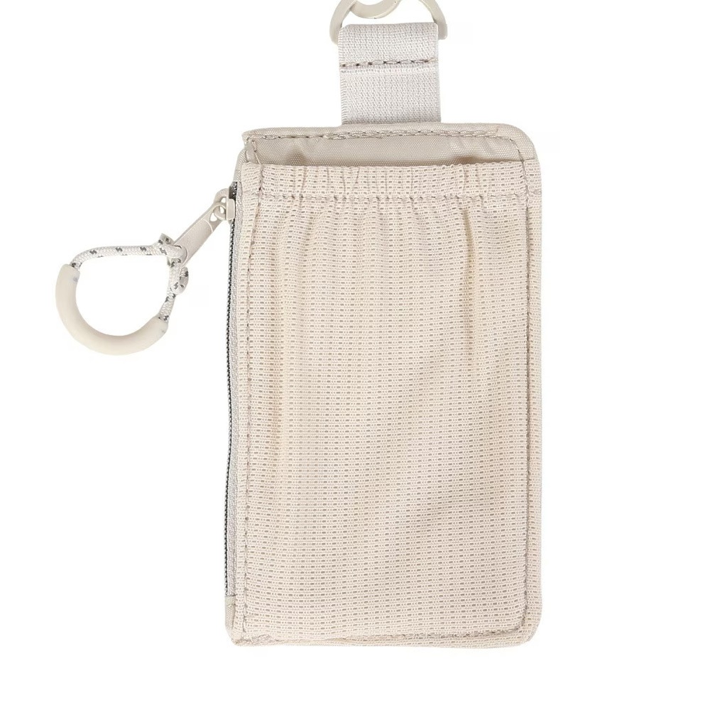 NIKE TECH STATEMENT 證件零錢掛繩 證件夾 卡夾 票卡夾 證件套 零錢包 可拆式 耐用 防潑水 黑 米, , large