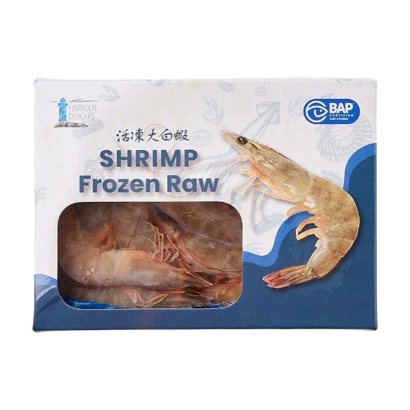 White shrimp, , large