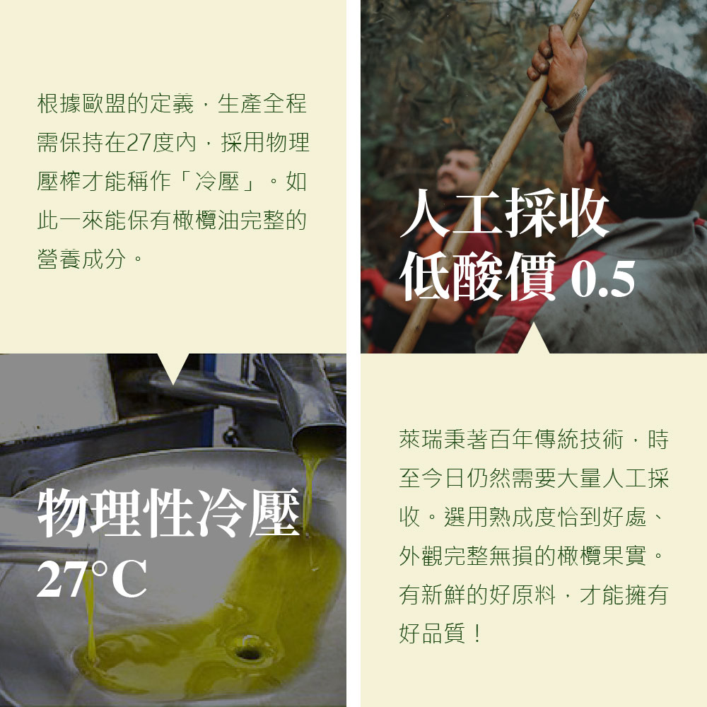【囍瑞】萊瑞冷壓初榨特級橄欖油伴手禮盒(1000ml x 2入禮盒裝) x 2入組, , large
