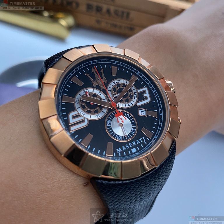 [TIMEMASTER] MASERATI watch, 44mm, R8871603002, , large