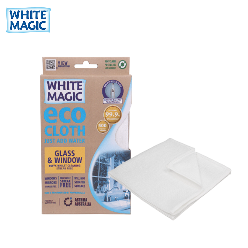 White Magic Eco Cloth Window & Glass 
