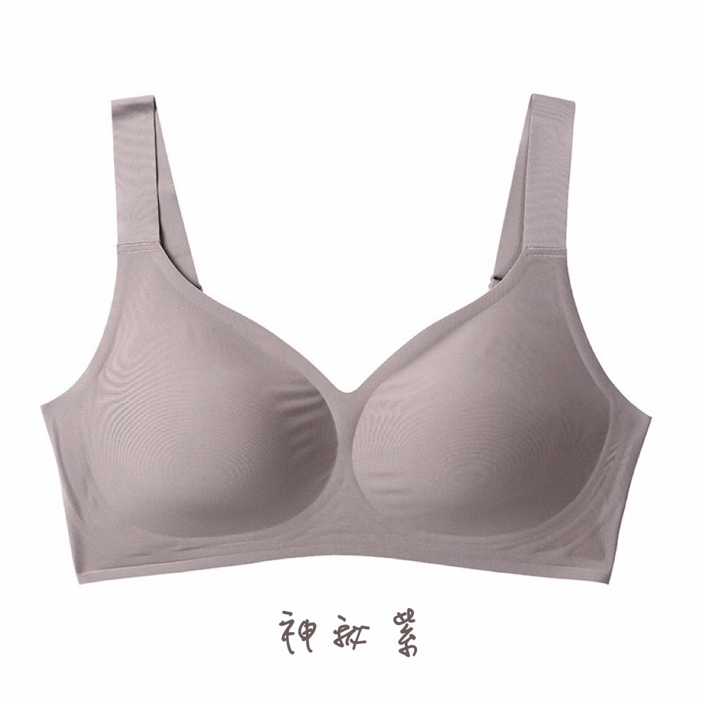 【A&R】歐式無痕美胸顯瘦大尺碼內衣 - 神秘紫,3XL(90EF/95BCD), , large