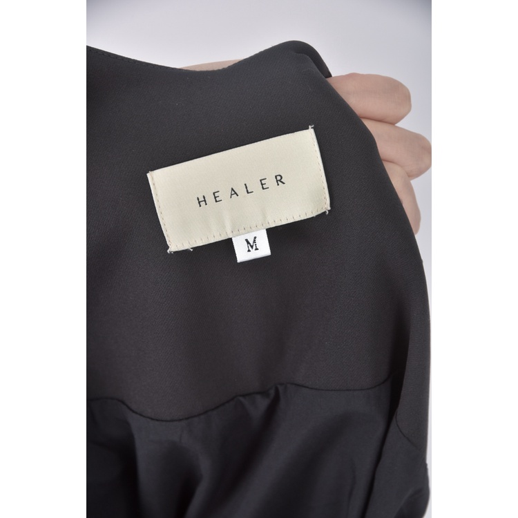 (S) healer韓牌細肩帶灰色洋裝二手衣, , large