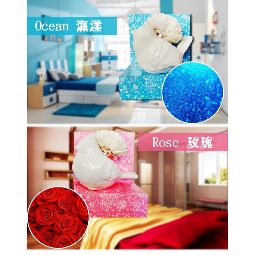 GS MALL 台灣製造 白瓷鳥擴香瓶 海洋精油瓶 玫瑰精油瓶 隨機出貨 白瓷鳥擴香 薰香精油 擴香瓶 香氛精油 香薰瓶, , large