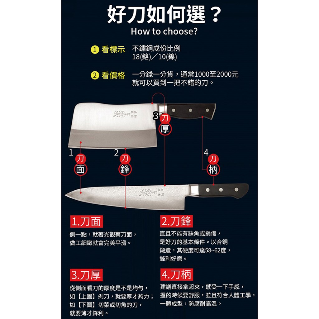 【金永利鋼刀】 家用料理必備三件刀具組, , large