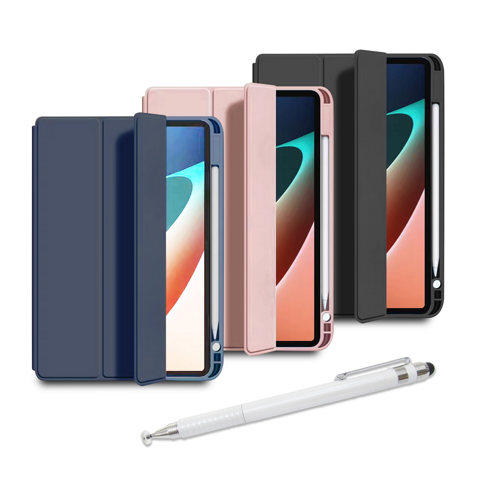 [MD68 Tri-Fold Classic] Xiaomi Pad 6/6 Pro 11-inch Tablet Protective Case(Includes Stylus Pen)