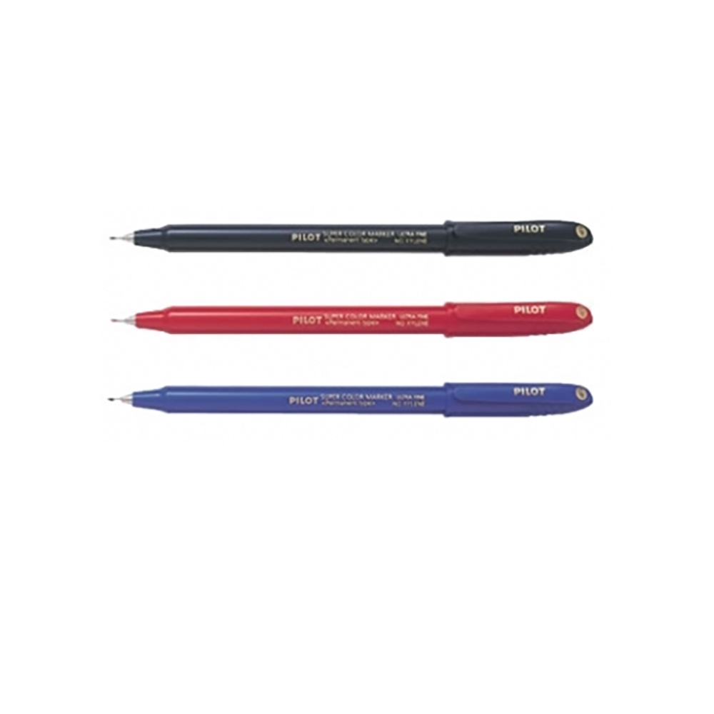 【PILOT 百樂】極細嘜克筆 0.4mm 12支/盒 SCAN-UF - 多款可選　  , , large