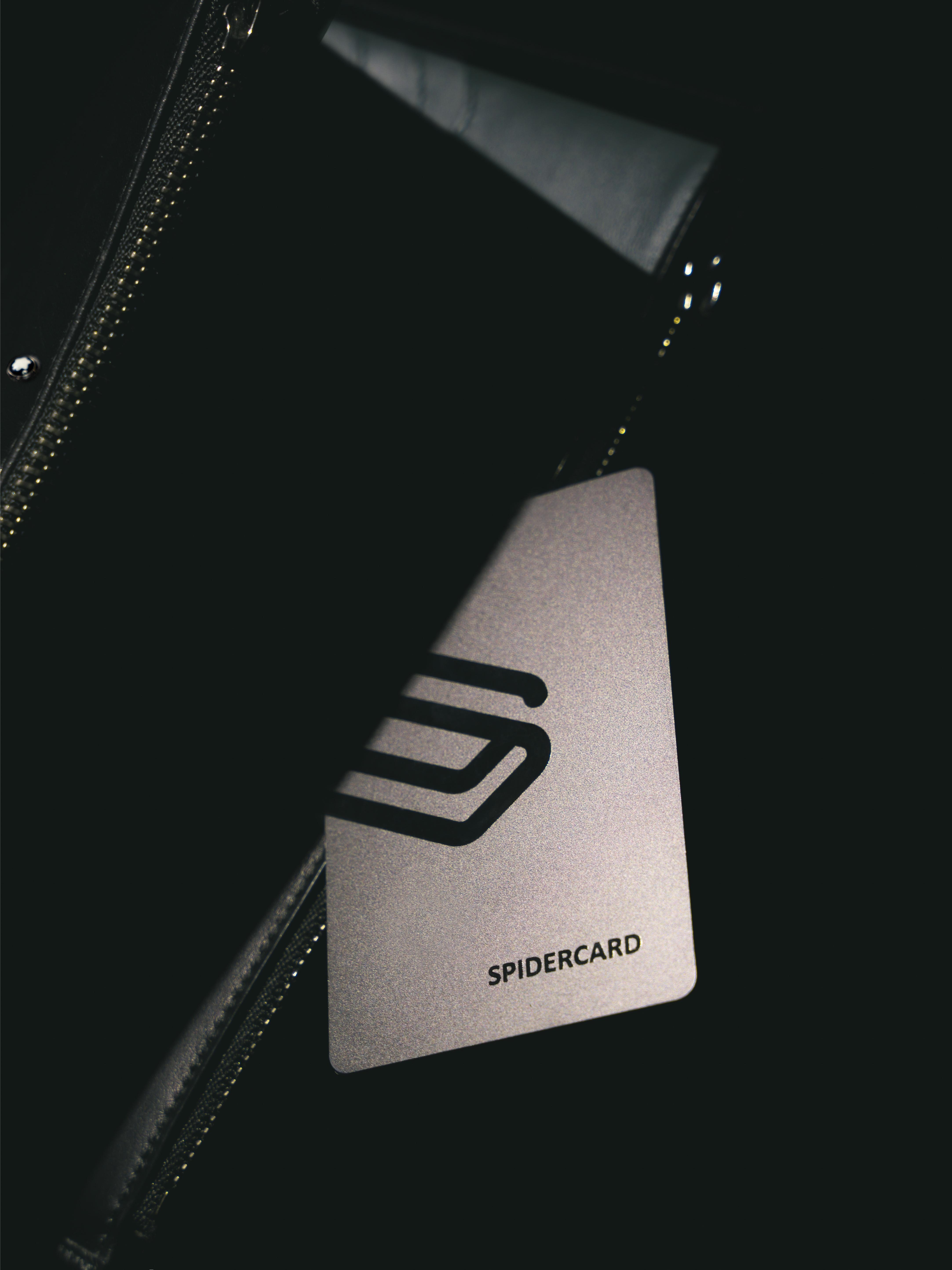 [SpiderCard] Digital NFC Business Card - Moonlight Black, , large