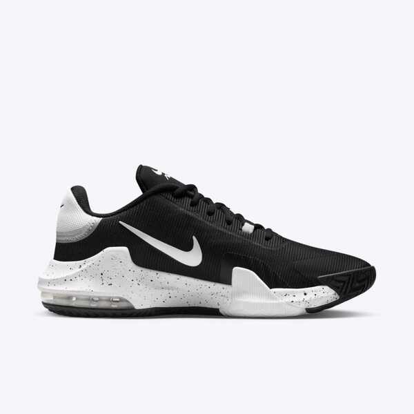 [Kixpress] Nike Air Max Impact 4 男 籃球鞋 運動 訓練 基本款 球鞋 氣墊 黑白 [DM1124-011], , large
