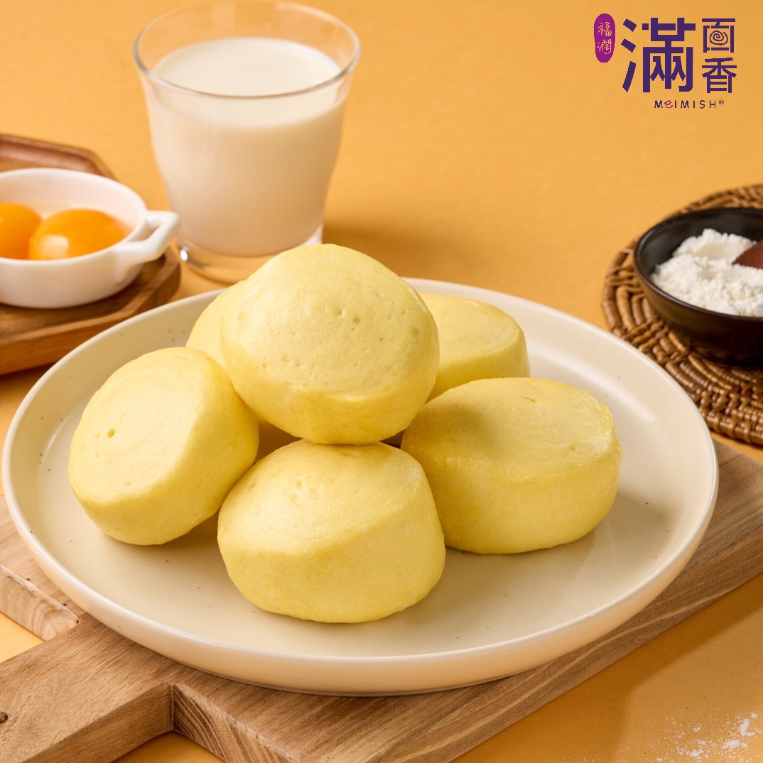 Egg Yolk Milk  Small Bun, , large