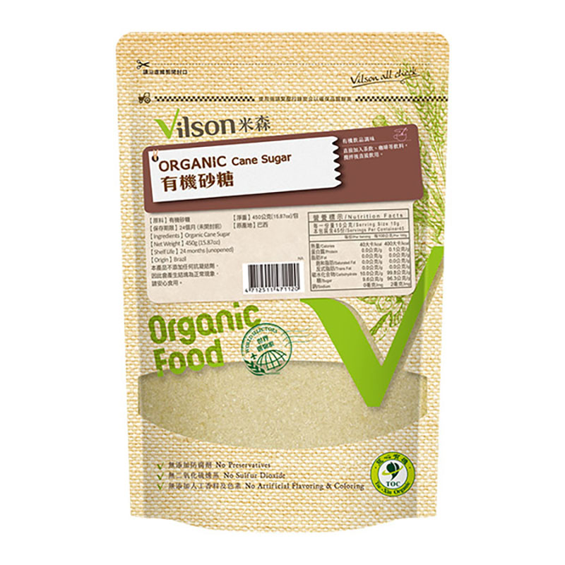 【米森 vilson】Organic Cane Sugar, , large