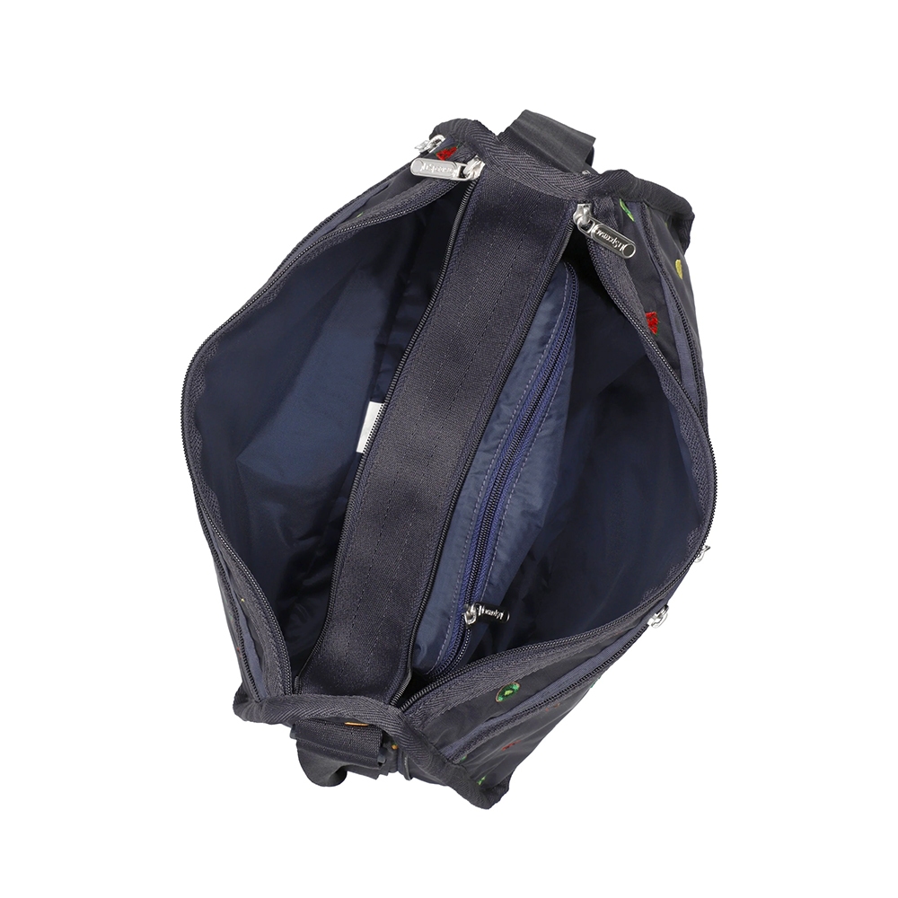 Lesportsac Deluxe Everyday Bag 奢華斜背包 送禮推薦-鮮果彩繡, , large