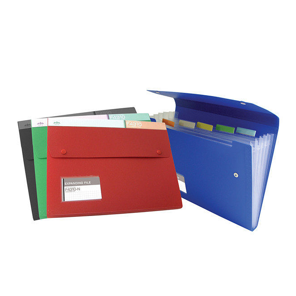 【HFPWP】6層風琴夾+名片袋 環保無毒材質 台灣製 / 個 F4310-N  -  多款可選, , large