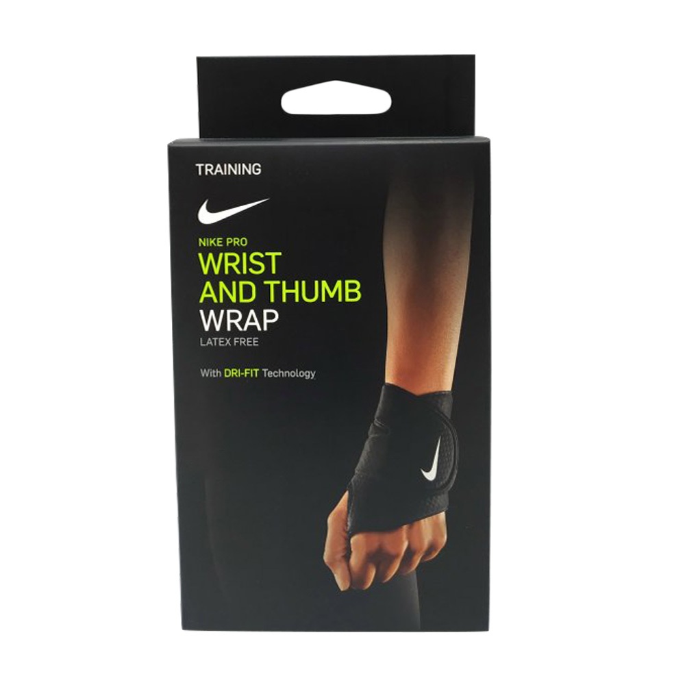 NIKE PRO 連指護腕 3.0 健身 舉重 啞鈴 重訓 運動 護具 保護手碗 吸汗 乾爽 透氣 彈性 支撐 耐用 黑, , large