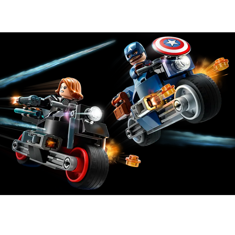 LEGO Black Widow  America Motorcycles, , large