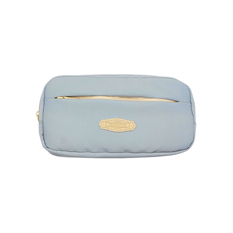 Double-Layer Vintage Pencil Case &ndash; Blue, , large