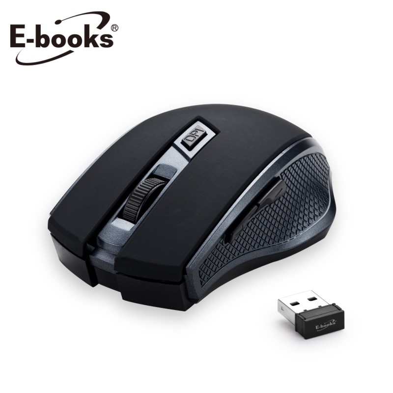 E-books M50 六鍵式超靜音無線滑鼠, , large