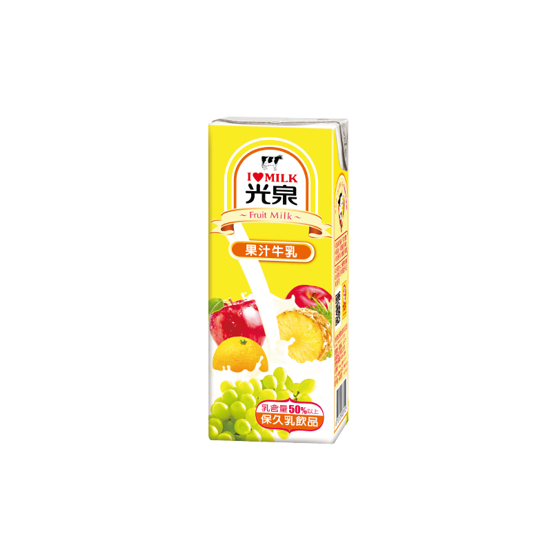 Kuan Chuan Fruit Flavor Milk