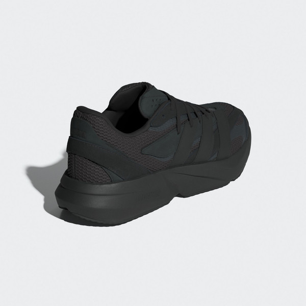 Adidas Lightblaze 男女 慢跑鞋 運動鞋 跑鞋 彈力 緩震 黑 [JH6941], , large