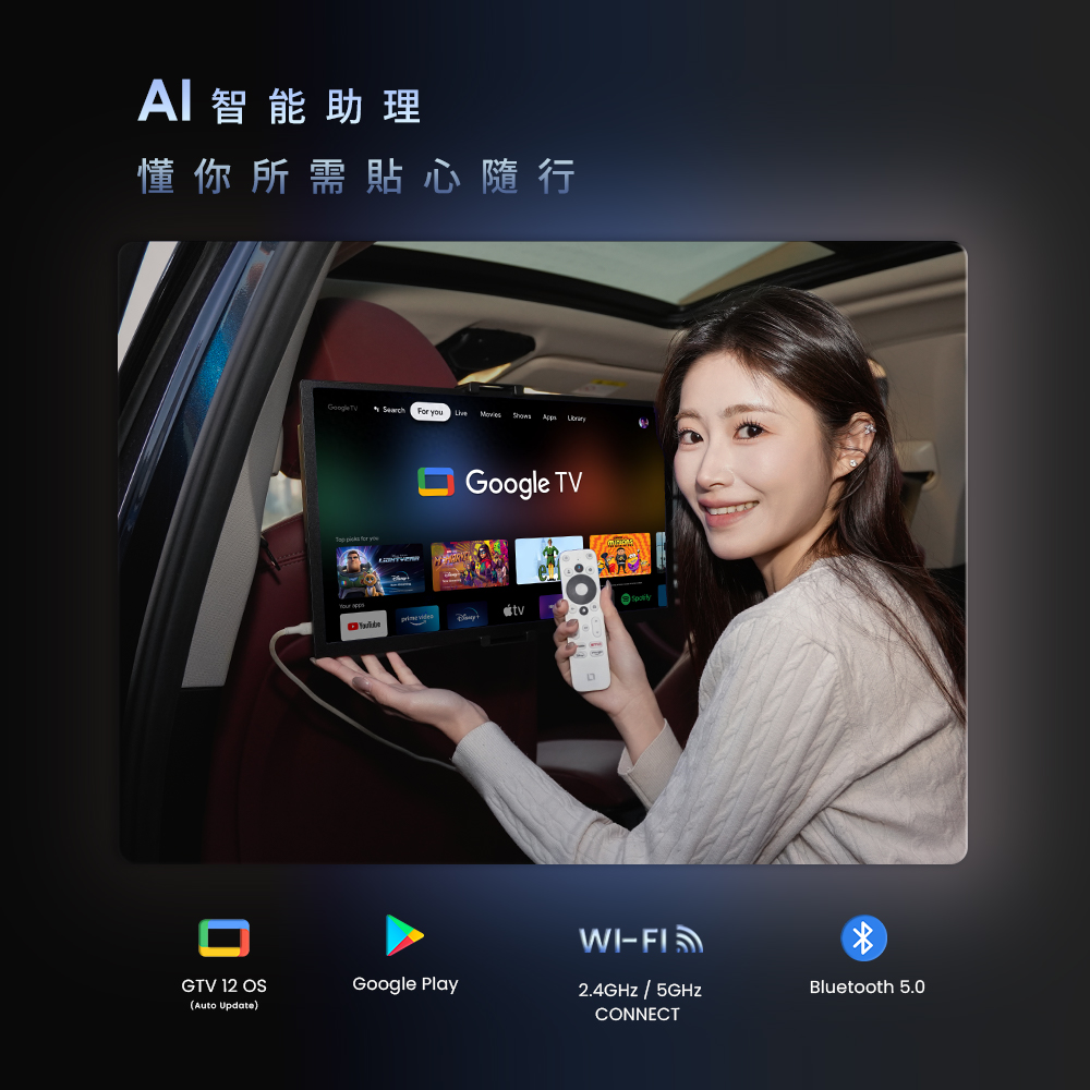 【台陞科技】美國Kinhank16型IPS可攜式Google TV/外接螢幕(Switch/可攜式螢幕/移動式顯示器/外接式), , large