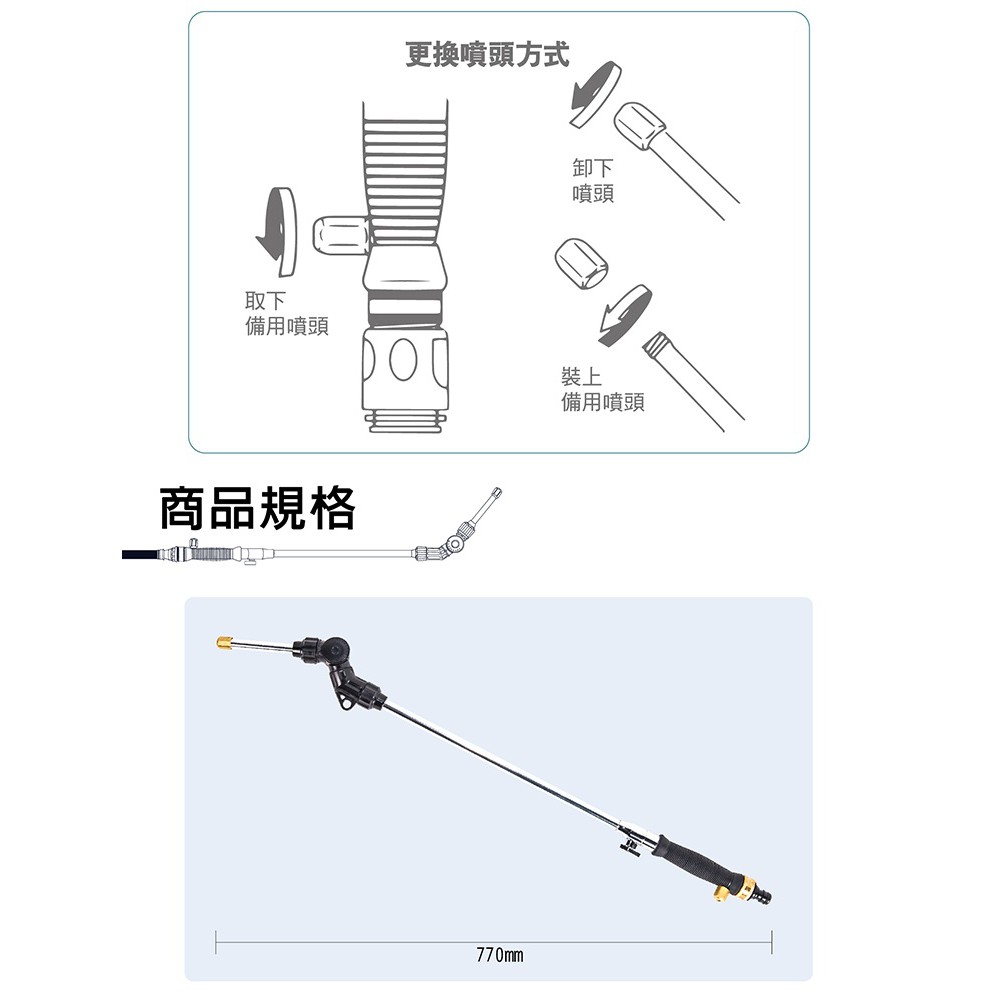 噴射龍強力噴水槍 新一代225度任你調 雙噴射水流模式 暫時止水閥門設計, , large