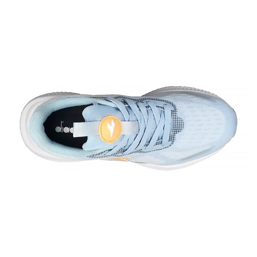 DIADORA迪亞多那 專業避震跑鞋 女運動鞋 女鞋 慢跑鞋 輕量 透氣 吸震 Q彈 足弓支撐 耐磨 止滑 藍 灰粉, 灰粉,24.5, large