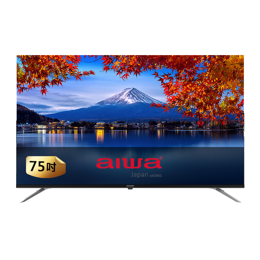 AIWA 愛華 75吋 4K QLED智慧型顯示器  AI-75QL25, , large