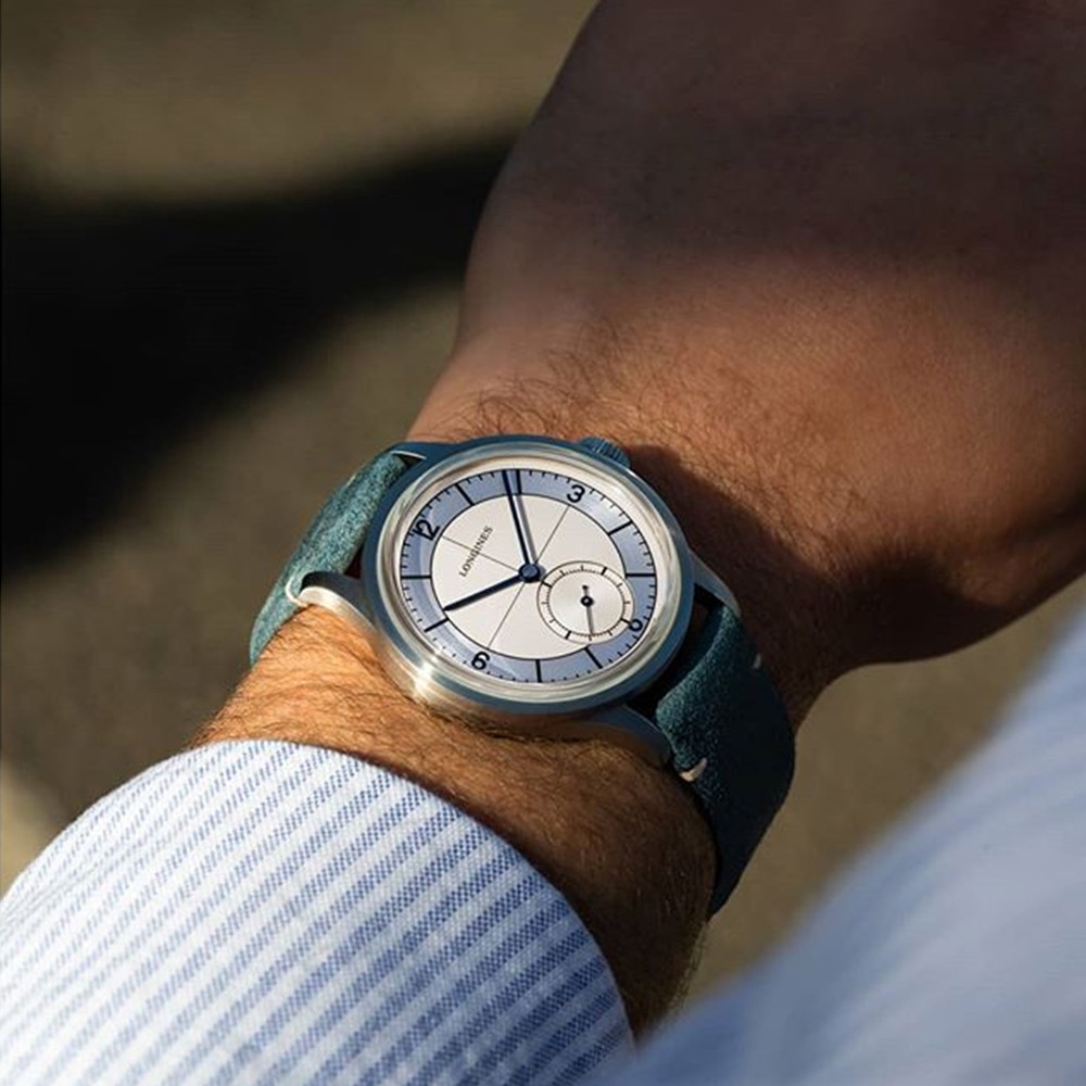 LONGINES 浪琴 Heritage 1930 復刻小秒針機械套錶-38.5mm L28284732, , large