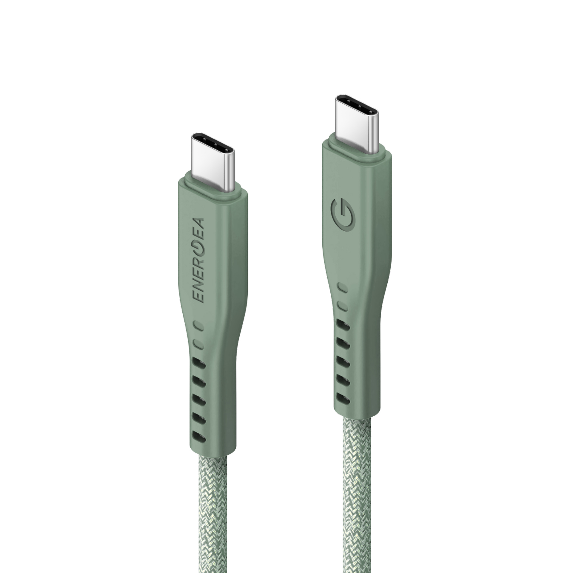 [亞瑟3C]ENERGEA USB-C to USB-CFlow 快充傳輸線  1.5m-綠色, , large