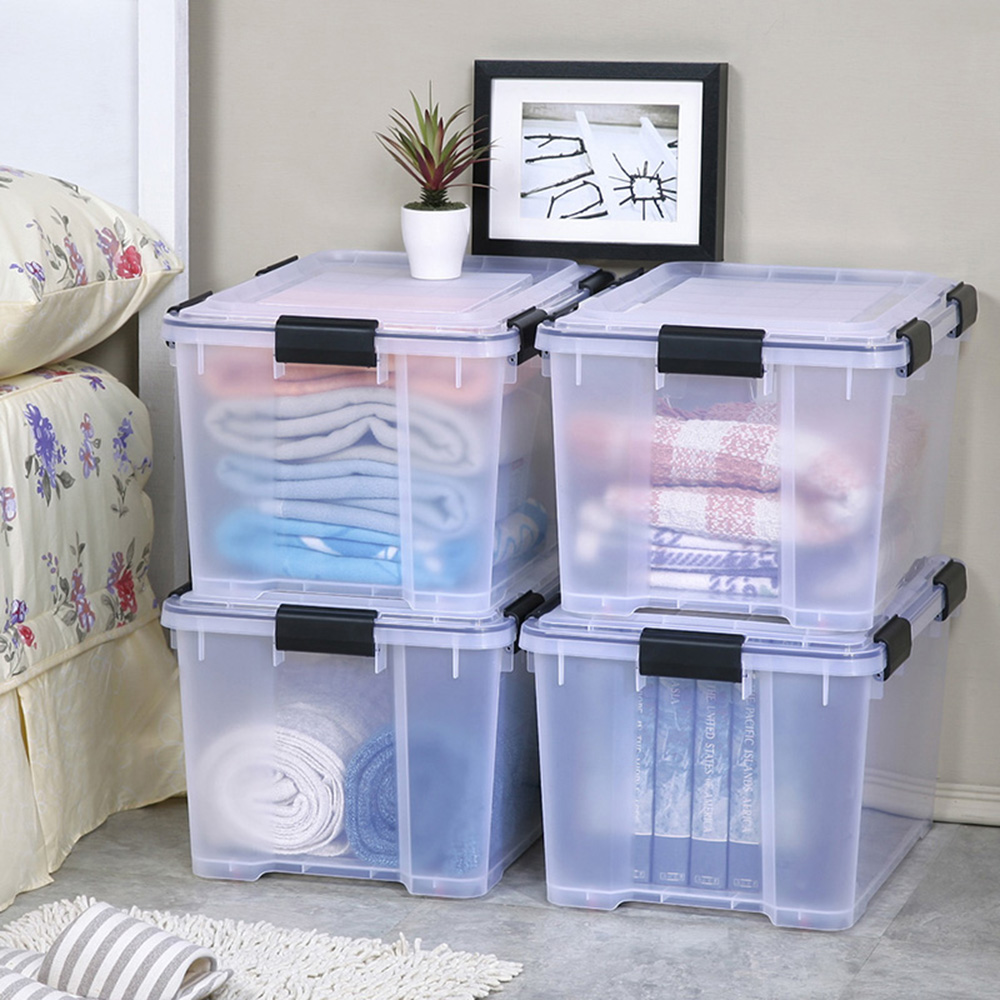 【真心良品】KEYWAY聯府  Fine防潮整理箱55L(附輪)1入組, , large