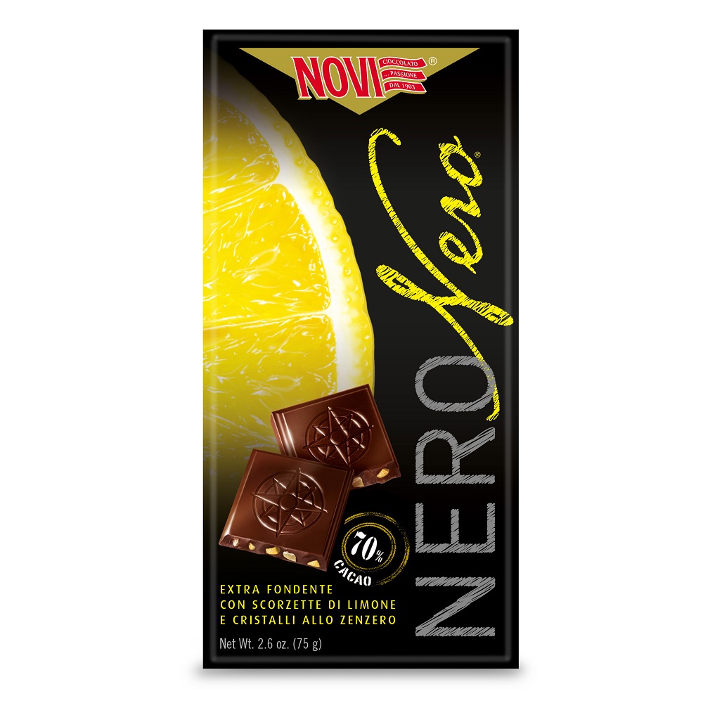 Novi檸檬碎片巧克力片70