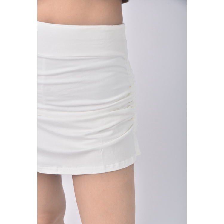 (S) 質感白色短裙二手衣, , large