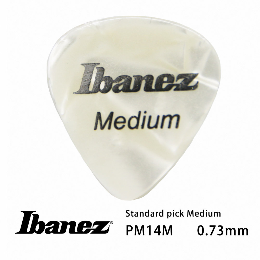 Ibanez PM14M 0.73mm Pick (三片、十片組)【敦煌樂器】, , large