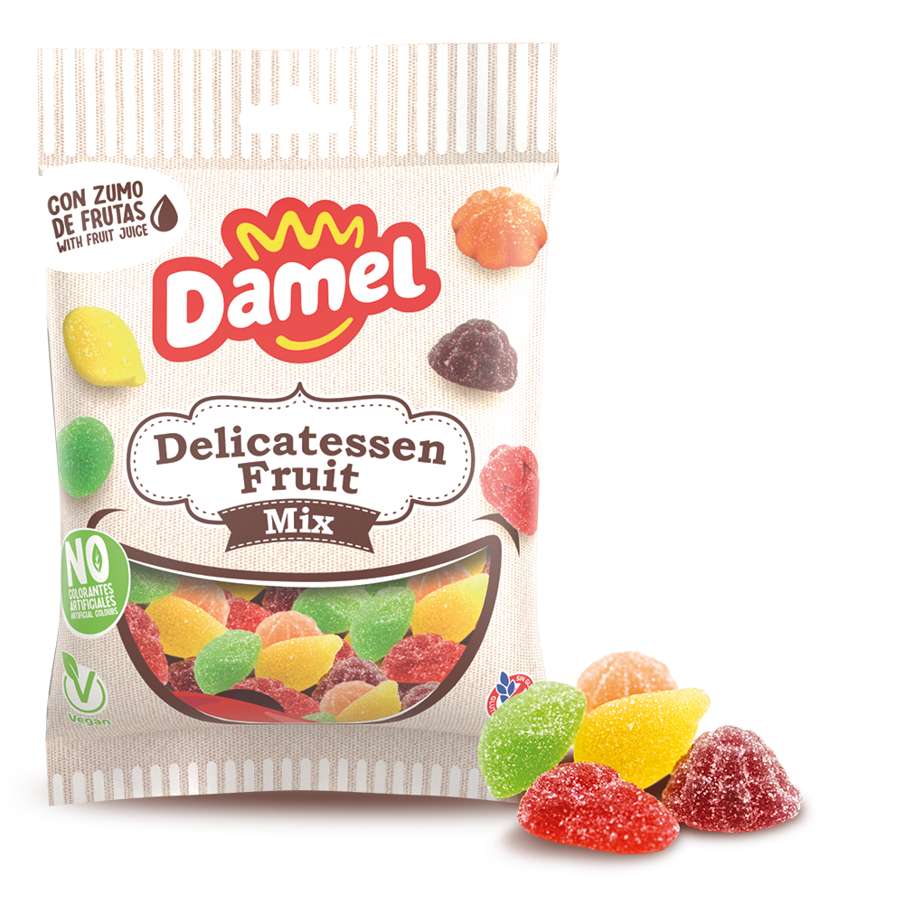 Damel Mix Fruit Flavor Gummy, , large