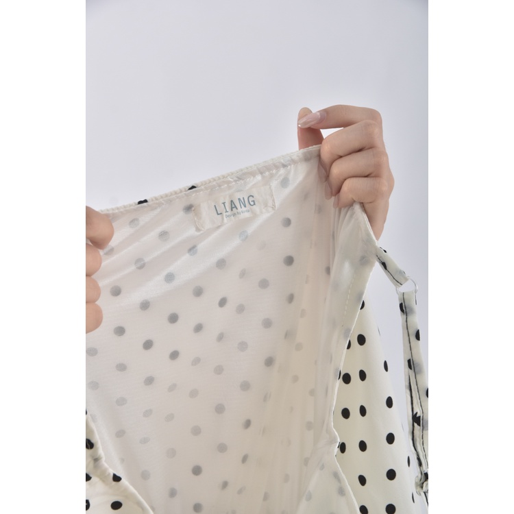 (S) liang質感吊帶白色洋裝二手衣, , large