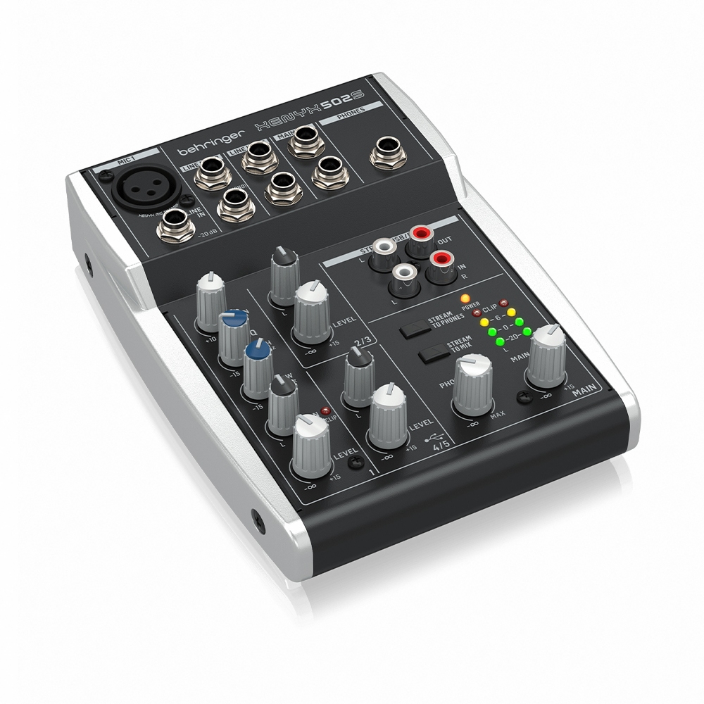 behringer XENYX 502S 五軌混音器【敦煌樂器】, , large