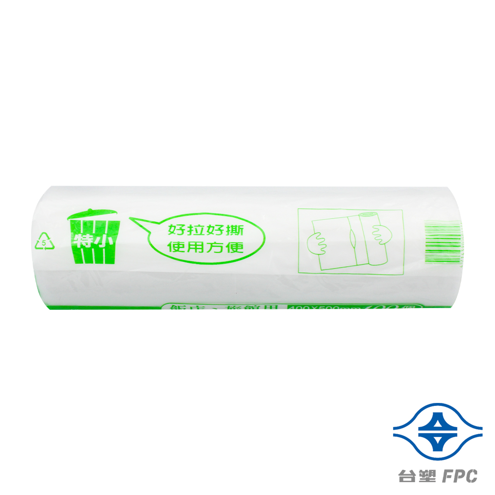 [淳安] 台塑 實心 清潔袋 垃圾袋 (特小) (透明) (10L) (40*50cm) X 15捲 免運費, , large