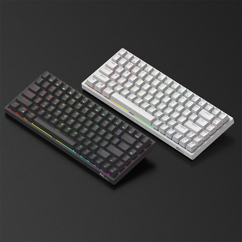 RK 75% 84 key RGB Mechanical Keyboard ( Red switches ), , large