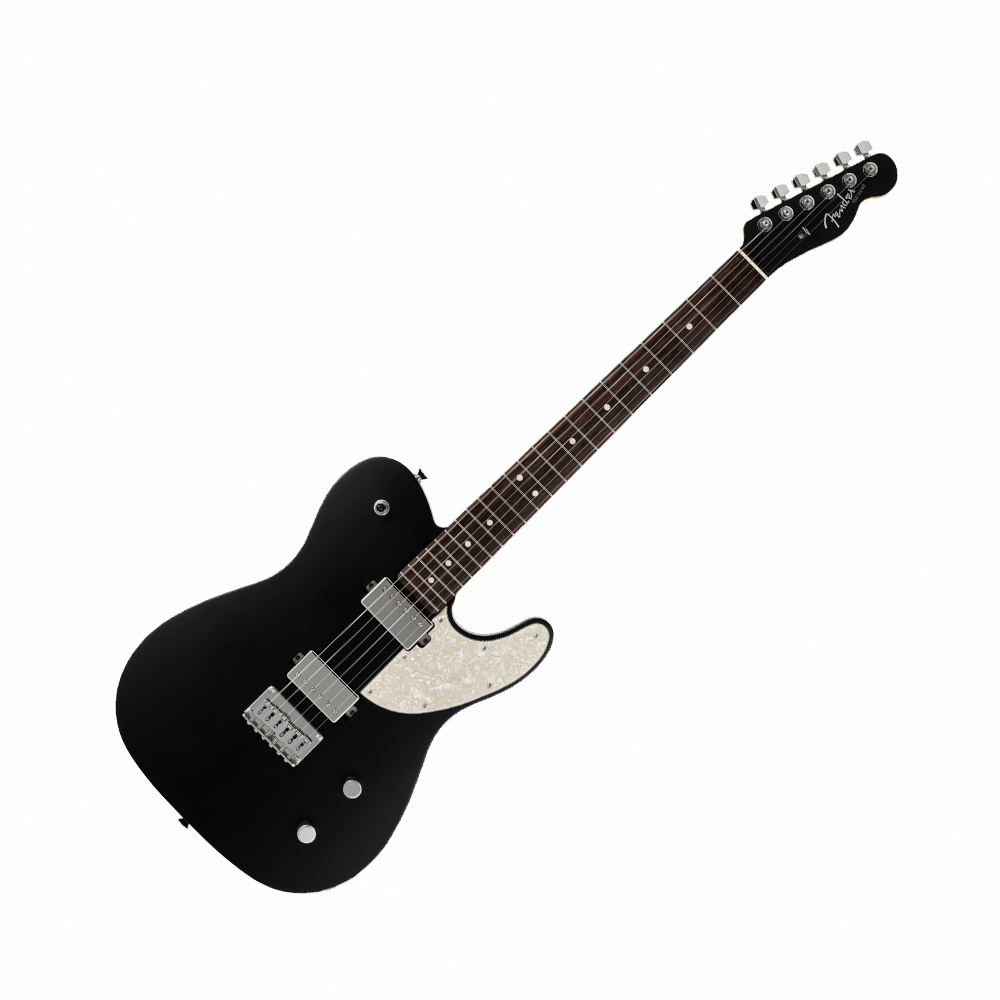 Fender MIJ LTD Elemental Tele HH RW SBK 日廠 黑色 限量電吉他【敦煌樂器】, , large