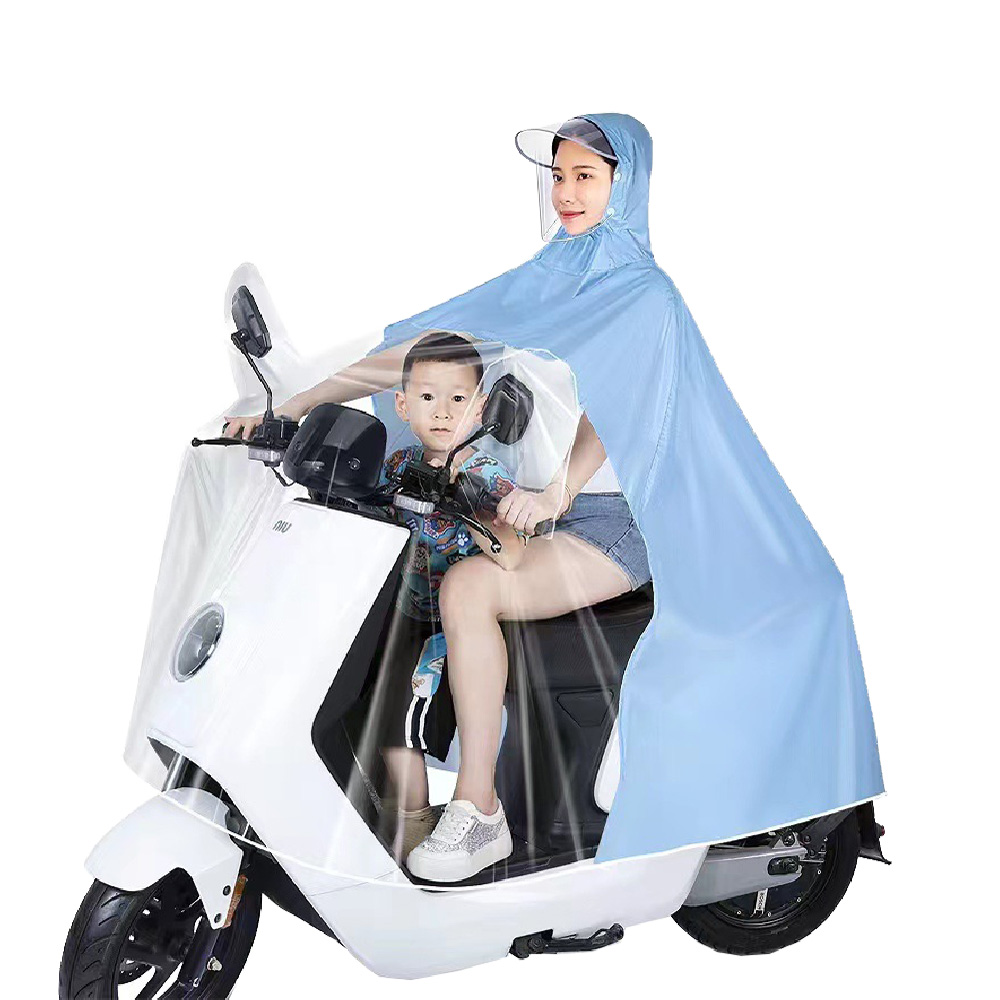 機車一件式親子雨衣, , large