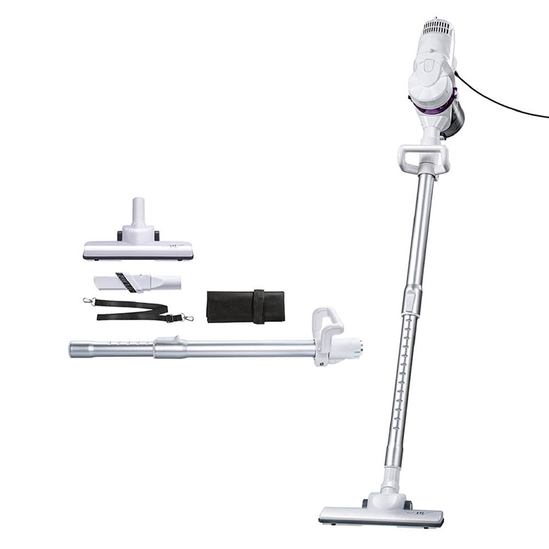 【MOLIJIA 魔力家】居家清潔6件組-髒吸吸手持除蹣有線吸塵器-雪白紫, , large