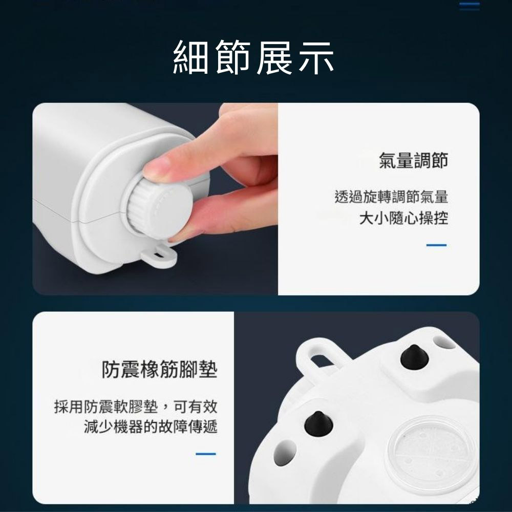 打氣馬達2W-YE-911(單孔)贈1圓柱氣泡石/風管3尺(99公分), , large